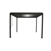 Záhradná pergola MIRADOR 88 Basic 3 x 3,6 m antracitová